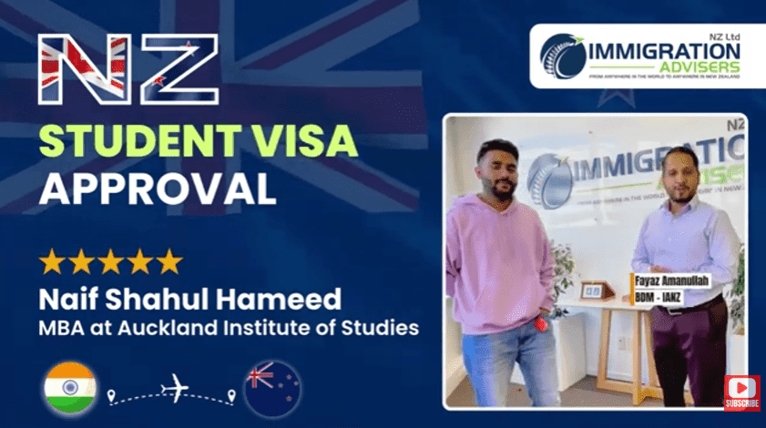 New Zealand Student Visa Approved || Naif Shahul Hameed